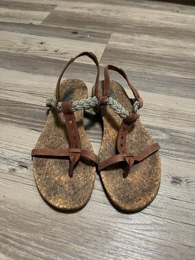 The North Face Bridgeton Slingback Sandals. Cork Footbed